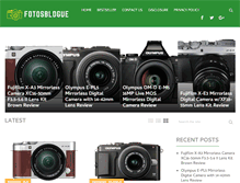 Tablet Screenshot of fotosblogue.com